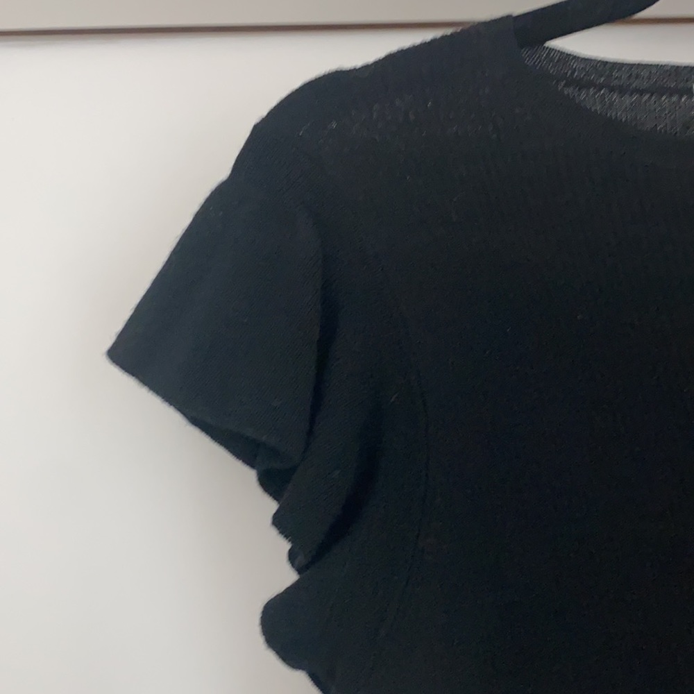 Frame Wool Shirt Ruffle Top - Picture 2 of 5